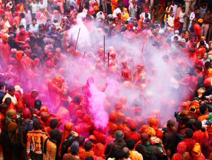 Blissful Holi Celebrations in Krishna’s Holy Land ISKCON Blog