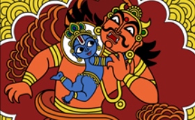 killing of trinavrita demon