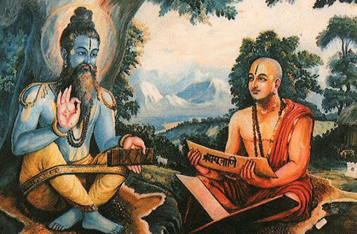 madhvacharya received transcendental knowledge from vyasadeva