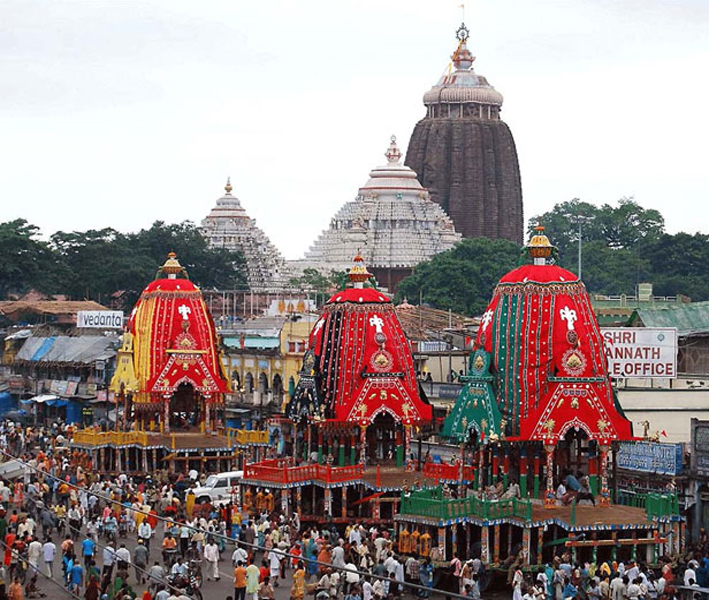 Ratha Yatra celebration at Puri