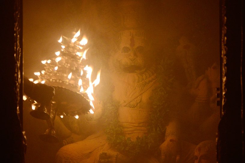 Arati to Lord Narasimha