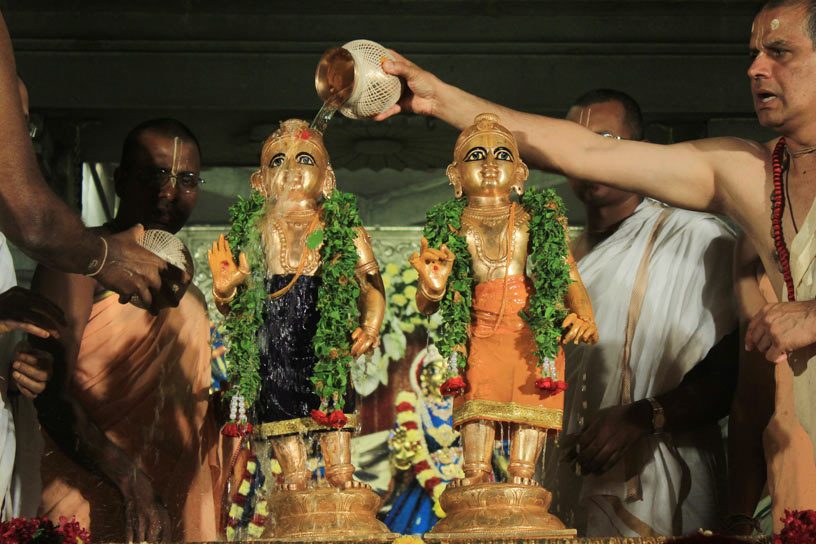 Kalasa snana during Balarama Purnima