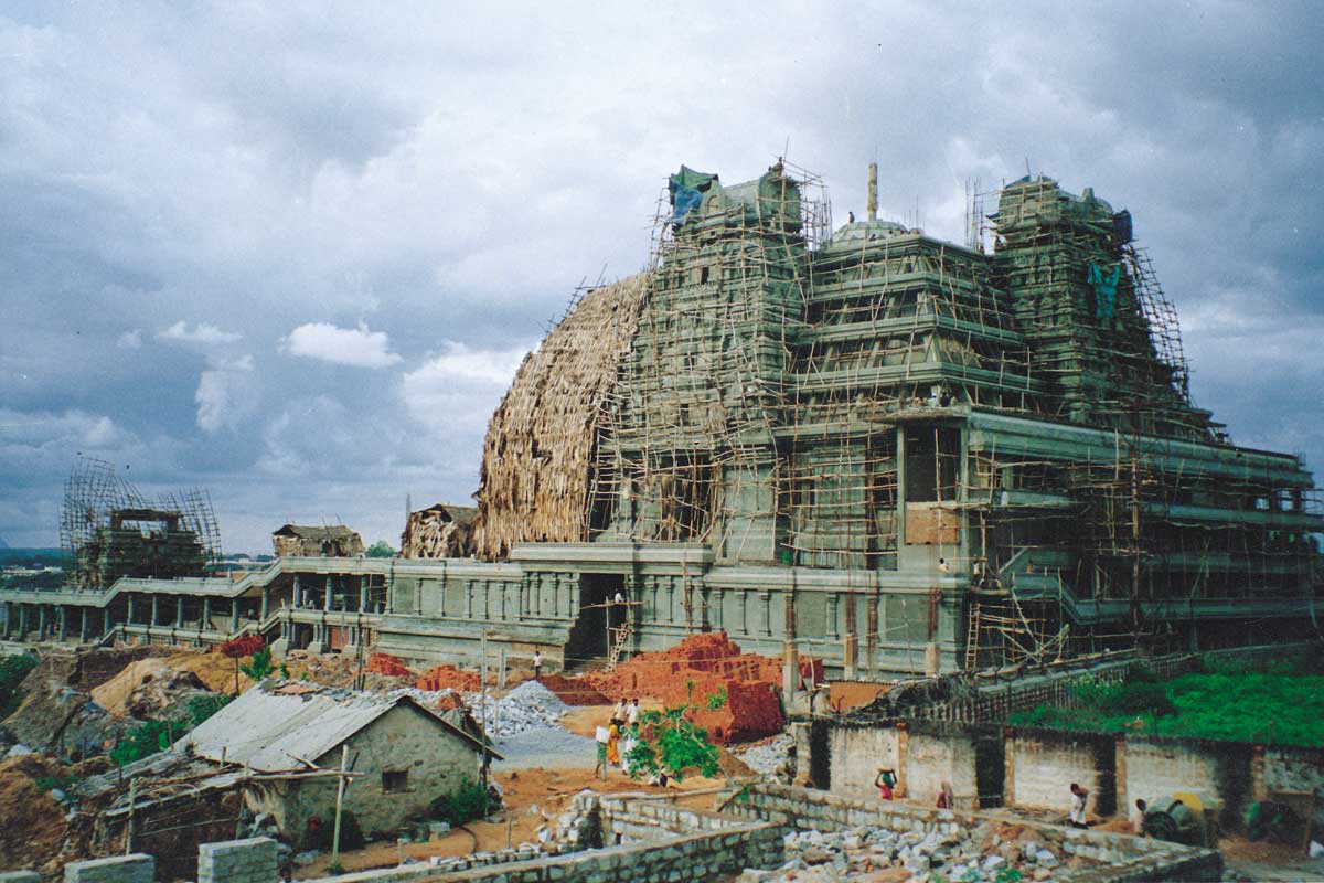 iskcon main structure