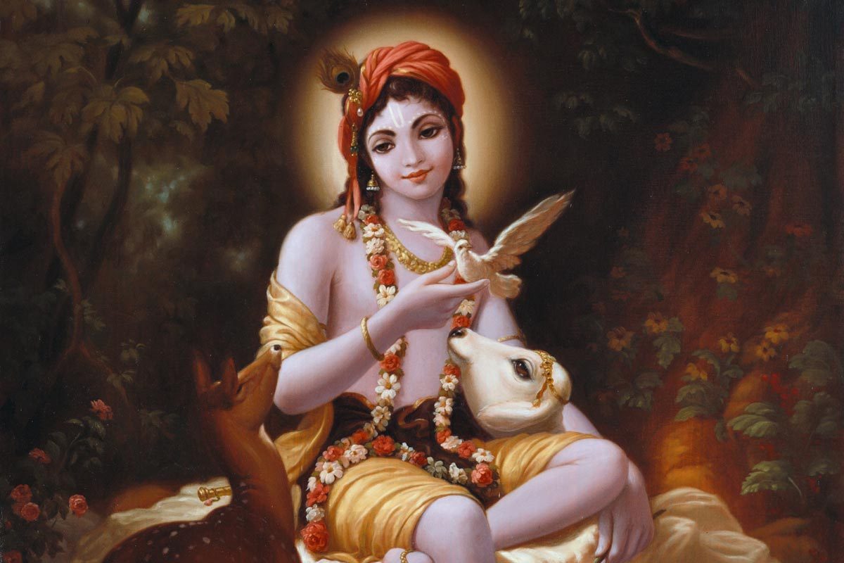 Lord Krishna Paintings Iskcon
