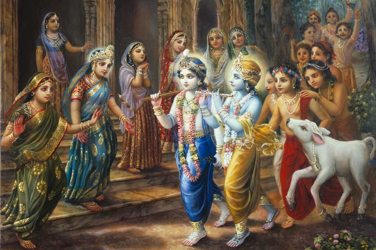 Lord Krishna Paintings Iskcon
