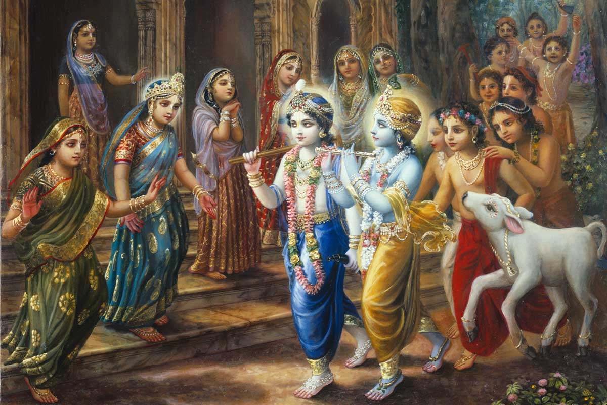 Krishna Art Beautiful paintings of Lord Krishna