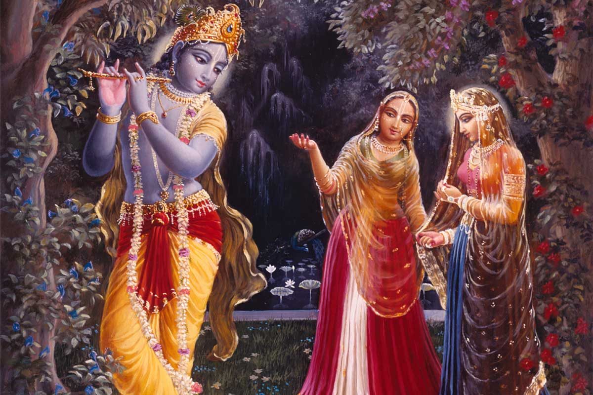 Krishna Art - ISKCON Bangalore