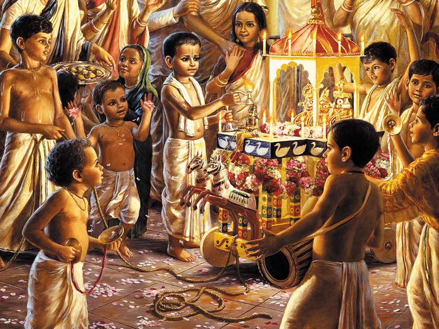 srila prabhupada childhood