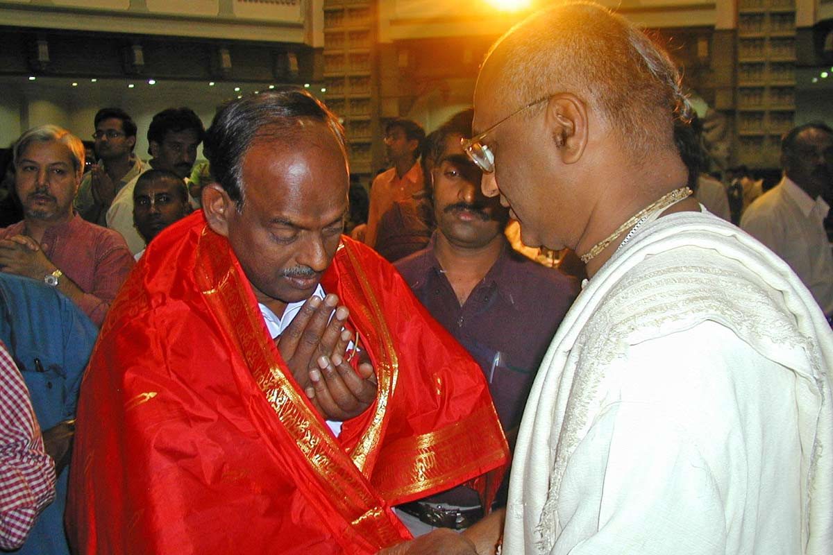 T R Velu Union Railway Minister