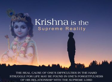 wallpaper krishna is the supreme reality