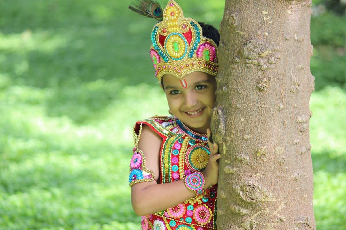 Krishna Costume Contest