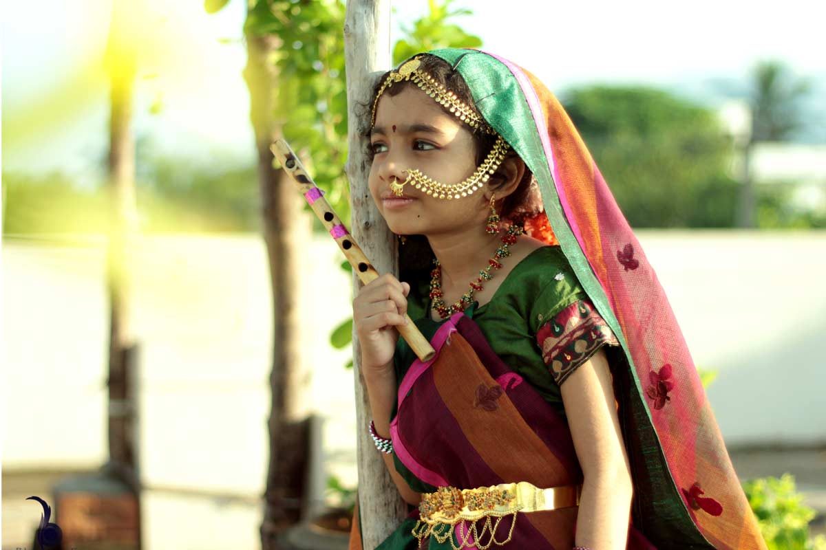 Krishna Costume Contest