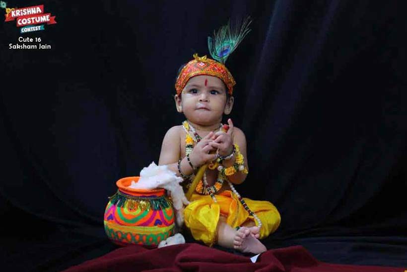 Krishna Costume Contest