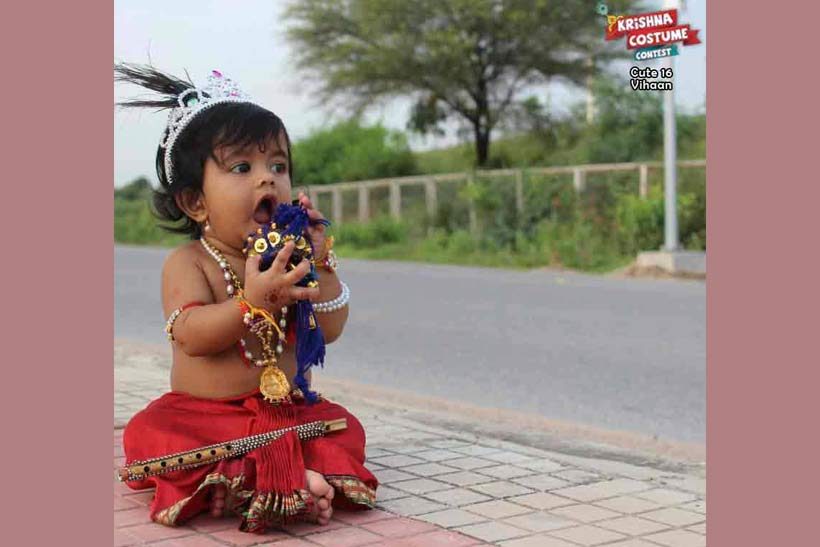 Krishna Costume Contest