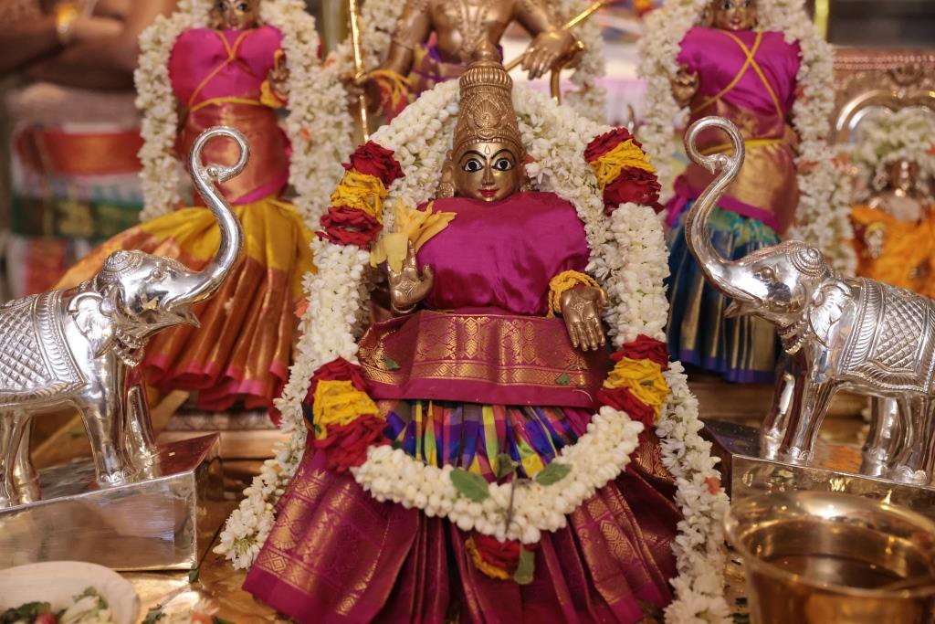 Srimati Mahalakshmi utsava deities