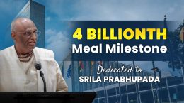 4 billion dedecated to srila prabhupada