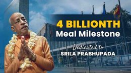 4 billion meals prabhupada