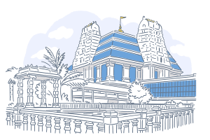 Facilities 1 iskcon blr line art